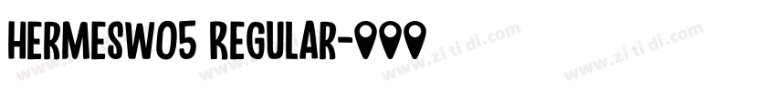 HermesW05 Regular字体转换